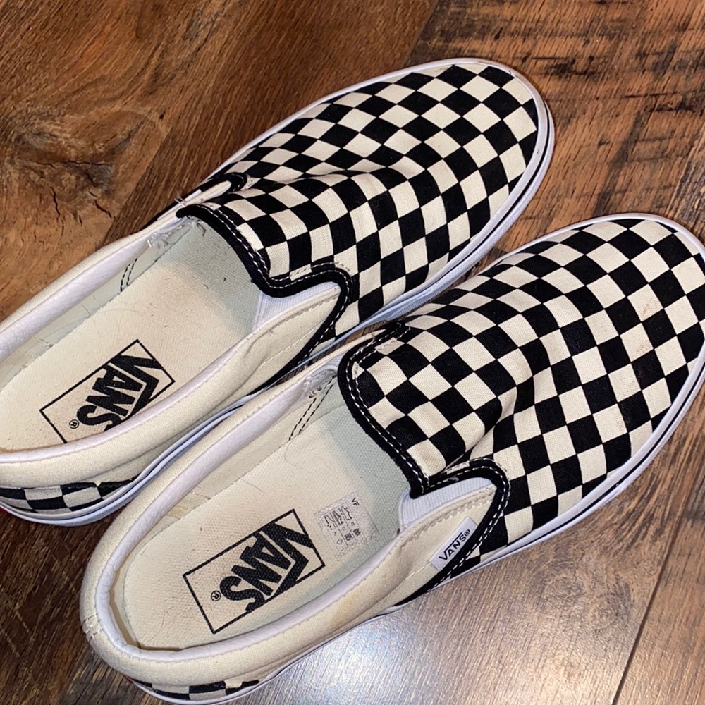 Checkered vans